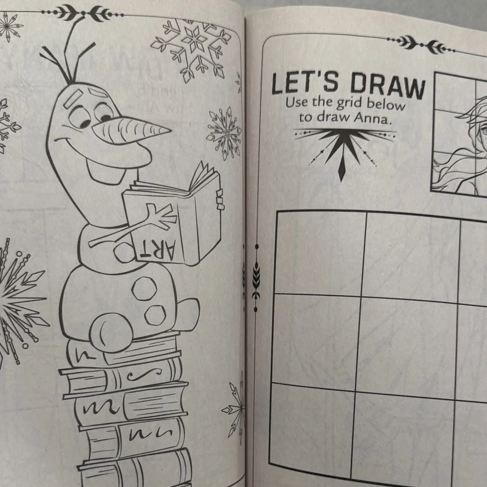 Disney Frozen Jumbo Coloring & Activity Book